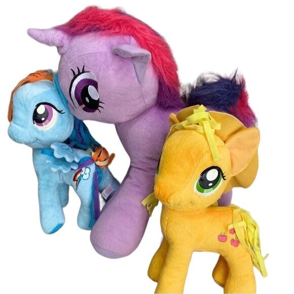 🌴 My Little Pony 11” Rainbow Dash Pegasus Plush - Picture 2 of 9